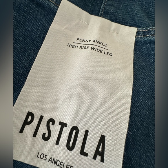 Pistola high rise wide leg penny ankle jeans - Picture 2 of 4